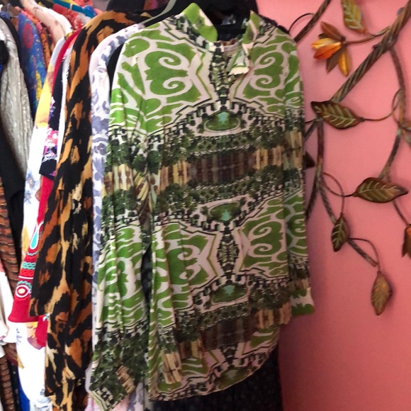 Alice + Olivia Silk Blouse